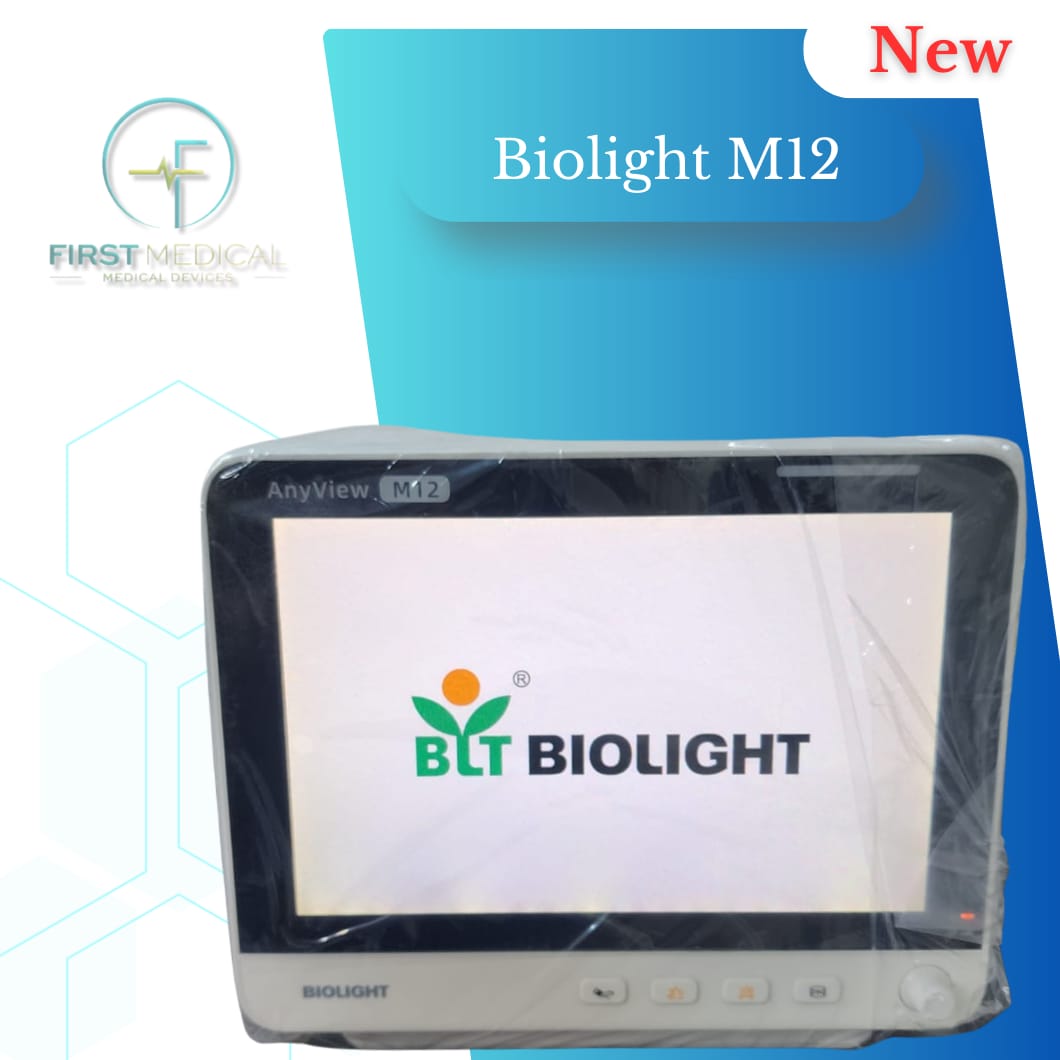 Monitor Biolight (blt) M12 مونيتور ماركة بايولايت ام 12 (جديد) (عرض خاص شامل حامل مونيتور لفترة محدودة)